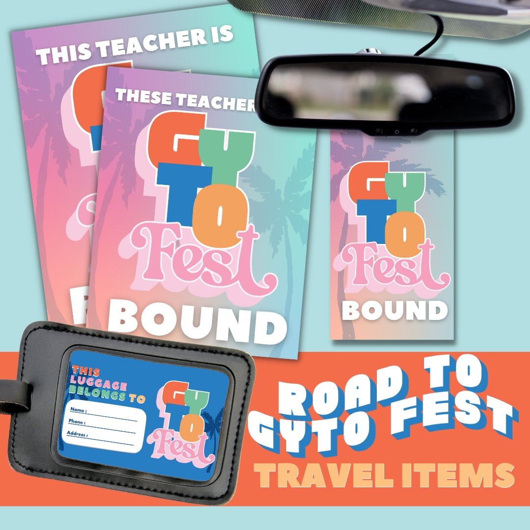 Road to GYTO Fest Travel Items Kit