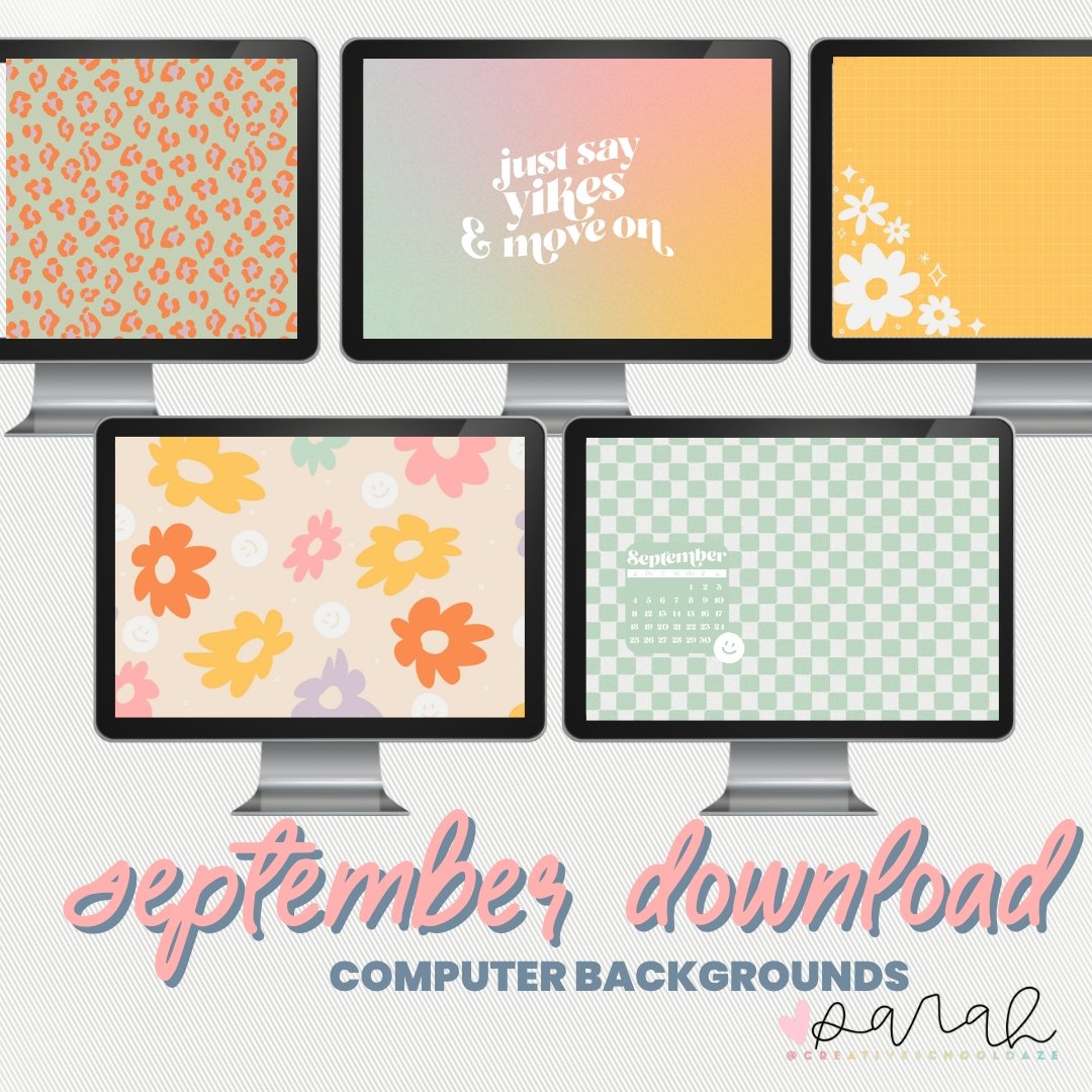 September Backgrounds & Graphics