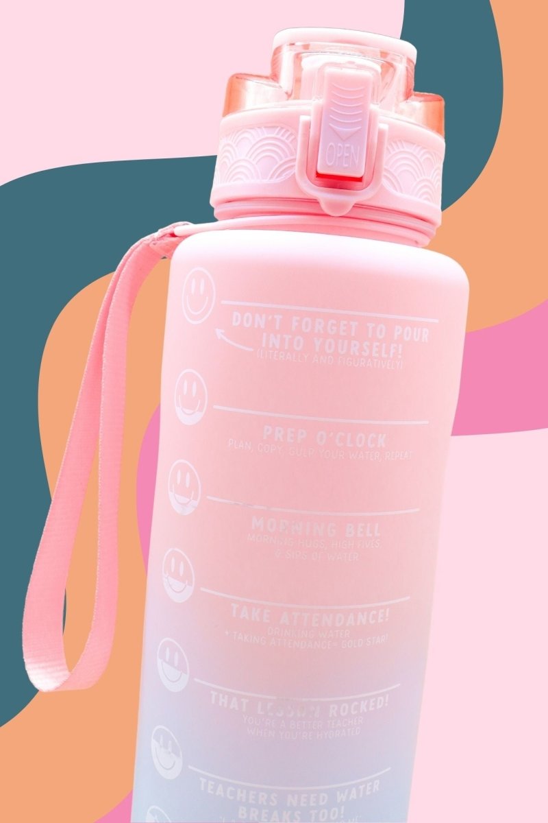 Stay on Track Water Bottle - GYTO Collective - Get Your Teach On
