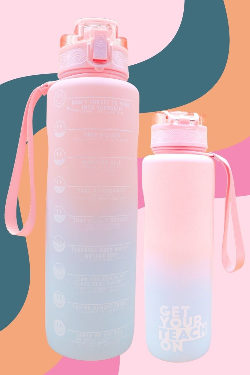 Stay on Track Water Bottle - GYTO Collective - Get Your Teach On