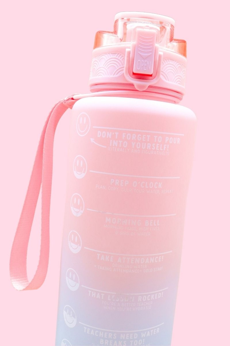 Stay on Track Water Bottle - GYTO Collective - Get Your Teach On