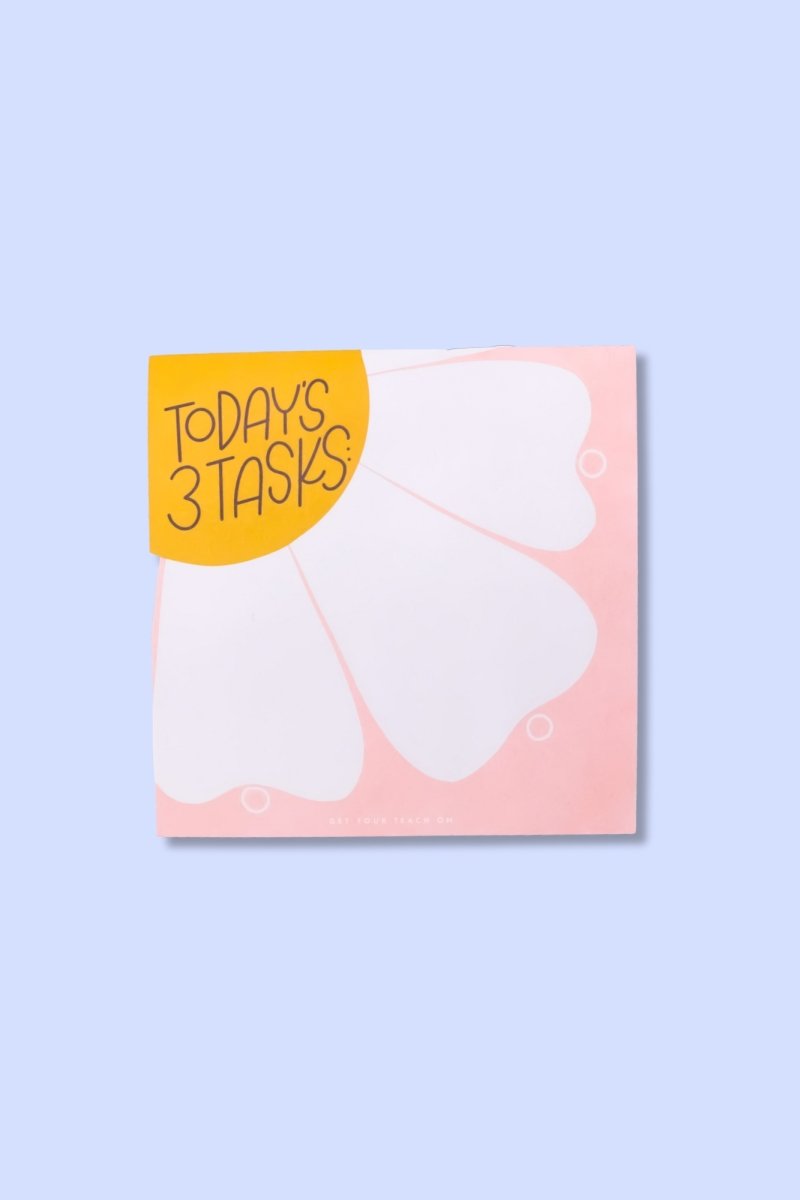 Todays 3 Tasks Reminder Sticky Notes - GYTO Collective - Get Your Teach On