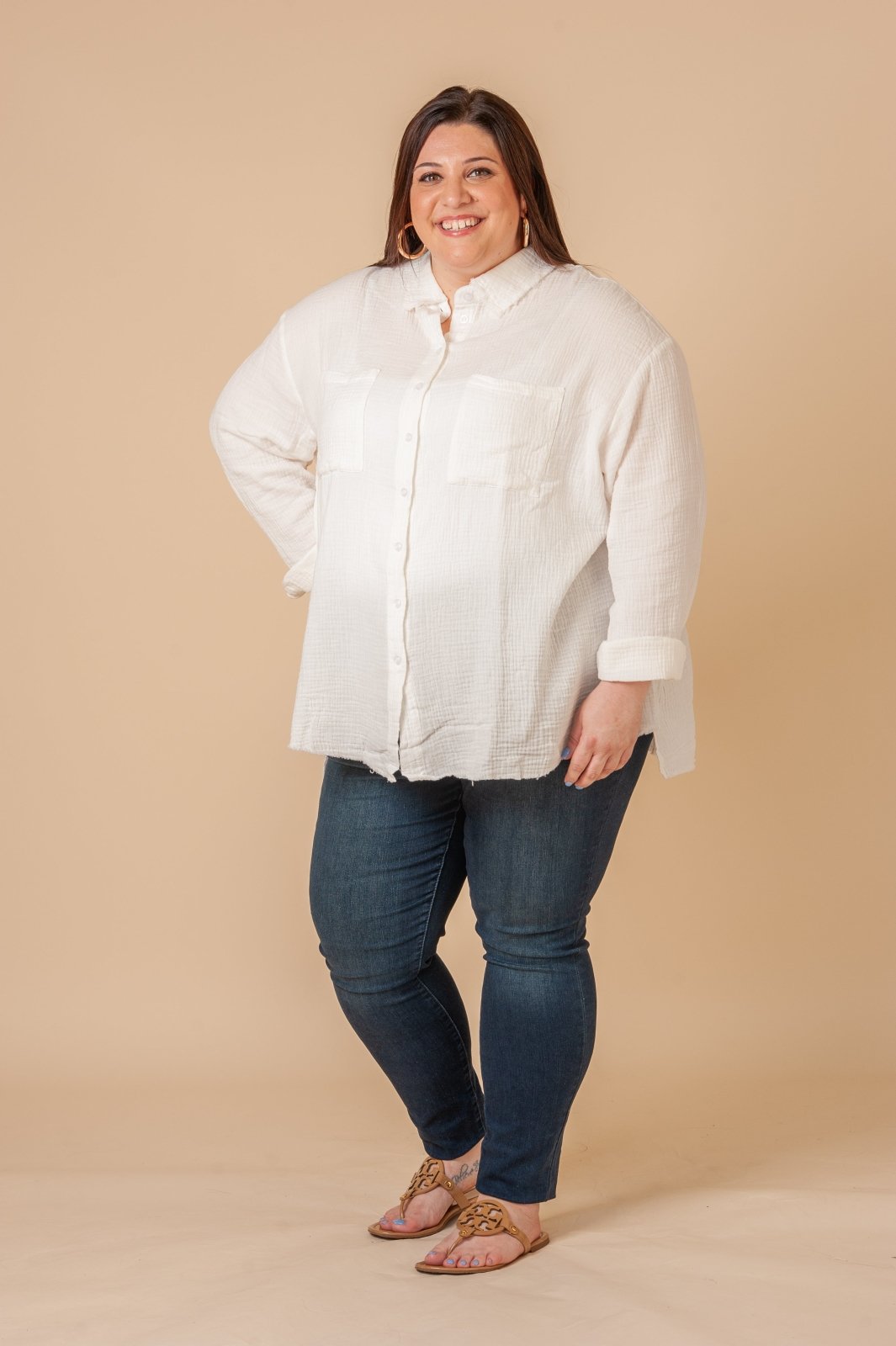 White Button Down - GYTO Collective - Get Your Teach On